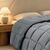 ΚΟΥΒΕΡΤΟΠΑΠΛΩΜΑ KING SIZE SHELBY GREY (240X260) KING SIZE 240X260 MELINEN |  Κουβερτοπαπλώματα  στο espiti
