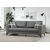 Stewehome Σετ καναπέδες 3+1 Berjer Μπεζ + Σκούρο γκρι 217x90x43 cm 710017 |  Καναπέδες στο espiti