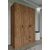 Stewehome Ντουλάπα 3 Πόρτες με 2 Συρτάρια Καρύδι 120x45x180 cm 737918 |  Ντουλάπες ρούχων στο espiti