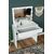 Stewehome Τουαλέτα Anita με Καθρέπτη και Συρτάρι 90x45x80 cm 521247 |  Συρταριέρες -Κονσόλες στο espiti