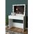 Stewehome Τουαλέτα Anita με Καθρέπτη και Συρτάρι 90x45x80 cm 521247 |  Συρταριέρες -Κονσόλες στο espiti