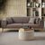 Stewehome Σετ Καναπέ 3+1 Τριθέσιος &amp; Πολυθρόνα Καφέ 224x90x65 cm 565894 |  Καναπέδες στο espiti