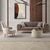 Stewehome Σετ Καναπέ 3+1 Τριθέσιος &amp; Πολυθρόνα Καφέ 224x90x65 cm 565894 |  Καναπέδες στο espiti