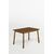 Stewehome Τραπέζι Μασίφ Καρυδιάς Ξύλινο 115x80x74.5 cm 794518 |  Τραπέζια στο espiti