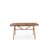 Stewehome Μασίφ Τραπέζι Καρυδιάς Slim 150x80x74.5 cm 520946 |  Τραπέζια στο espiti
