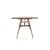 Stewehome Μασίφ Τραπέζι Καρυδιάς Slim 170x80x74.5 cm 520946 |  Τραπέζια στο espiti