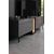 Stewehome Nova Έπιπλο TV με RGB LED Τηλεχειριστήριο &amp; 2 Πόρτες-Ανθρακίτης 180x32x55 cm 397905 |  Έπιπλα τηλεόρασης στο espiti