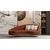 Stewehome Σετ σαλονιού Loft 3+3+1 με καμπύλο design και μεταλλικά πόδια -καφέ/ κρεμ 230x90x95 cm 569644 |  Καναπέδες στο espiti