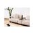 Stewehome Tetra Σετ Καναπέδων 3+3+1 Με Κρεβάτι &amp; Ξύλινες Λεπτομέρειες Κρεμ / Καφέ 230x100x70 cm 267451 |  Καναπέδες στο espiti