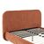 Κρεβάτι Salena pakoworld terracotta ύφασμα 160x200εκ |  Κρεβάτια στο espiti