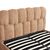 Κρεβάτι διπλό Sectra pakoworld terracotta μπουκλέ ύφασμα 160x200εκ |  Κρεβάτια στο espiti