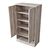 Παπουτσοθήκη Ντουλάπι Lemba pakoworld sonoma 80x33x120εκ |  Παπουτσοθήκες στο espiti