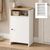 Παπουτσοθήκη - Ντουλάπι Talsa Megapap χρώμα λευκό - sapphire oak 50x35,3x86εκ. |  Παπουτσοθήκες στο espiti