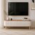 Έπιπλο τηλεόρασης Luno Megapap ύφασμα teddy χρώμα λευκό - pine oak 120x30x45εκ. |  Έπιπλα τηλεόρασης στο espiti