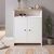 Παπουτσοθήκη - Ντουλάπι Efsun Megapap χρώμα λευκό - sapphire oak 62x35x86εκ. |  Παπουτσοθήκες στο espiti