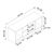 Έπιπλο τηλεόρασης Bahama Megapap χρώμα λευκό - sapphire oak 120x35x46,5εκ. |  Έπιπλα τηλεόρασης στο espiti