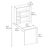 Stewehome Πτυσσόμενο Γραφείο Τοίχου Εξοικονόμηση Χώρου &amp; Μοντέρνο Design δρυς (ΓΡΑΦΕΙΟ ΑΝΑΔΙΠΛΟΝΟΜΕΝΟ) 154x59x16 cm 920033 |  Γραφεία στο espiti