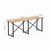 Stewehome Σετ Τραπεζιού και Καρεκλών Bench Με Μαξιλάρια / Πεύκο / 120x32x45 cm 795968 |  Σετ τραπεζαρίες στο espiti