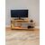Stewehome Ουστίκ Ξύλινη Βάση Τηλεόρασης από Δρυ με Κομψό Design 120x30x54 cm 890495 |  Έπιπλα τηλεόρασης στο espiti