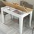 Stewehome Τραπέζι κουζίνας Λευκό / Δρυς 110x72x75 cm 145948 |  Τραπέζια στο espiti