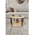 Stewehome Τραπεζάκι Σαλονιού 2 τεμαχίων (Δρυς) 70x70x38 cm 314256 |  Τραπεζάκια σαλονιού στο espiti
