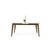 Stewehome Ξύλινη Τραπεζαρία 180x45x82 cm 635804 |  Φοιτητικα Πακετα στο espiti