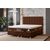 Stewehome Κρεβάτι με Αποθήκευση &amp; Στρώμα Καφέ 160x200 cm 777271 |  Κρεβάτια στο espiti