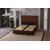 Stewehome Κρεβάτι με Αποθήκευση &amp; Στρώμα Καφέ 160x200 cm 777271 |  Κρεβάτια στο espiti