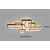Stewehome Φωτιστικό Οροφής Napoli 3 Ρετ LED 82x62x9 cm 806723 |  Οροφής στο espiti