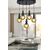 Stewehome Κρεμαστό Φωτιστικό Μαύρο 5 Λαμπτήρων E27 50x80 cm 647647 |  Οροφής στο espiti