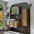 Stewehome Σετ Ντουλάπι Μπάνιου με Νιπτήρα MDF 3 Τεμ. 75x45x45 cm 739447 |  Στήλες Μπάνιου στο espiti