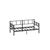 Stewehome Μεταλλικό Daybed Μαύρο Μονό 90x190 Πολυλειτουργικό Κρεβάτι 100x200 cm 576564 |  Παιδικά έπιπλα στο espiti
