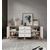 Stewehome Μπουφές Bohem MDF με 3 Συρτάρια &amp; 2 Πόρτες 160x40x68 cm 207948 |  Βιτρίνες - Έπιπλα εισόδου στο espiti