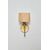 Stewehome Boho Ραφία Οβάλ Χειροποίητο Led Απλίκ Εσκιτμέ Gold 24x30x30 cm 778126 |  Απλίκες στο espiti