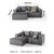 Stewehome Γωνιακός Καναπές Καθιστικού Κεραμιδί 220x150x66 cm 613130 |  Καναπέδες γωνιακοί στο espiti