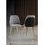 Stewehome Καρέκλα Dual Babyface Γκρι με Χρυσά Πόδια 44x45x105 cm 533600 |  Καρέκλες στο espiti