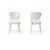 Stewehome Σετ Τραπεζαρίας 6 Ατόμων Δρυς Κρεμ 120x80x75 cm 944020 |  Σετ τραπεζαρίες στο espiti