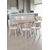 Stewehome Σετ Τραπεζαρίας 6 Ατόμων Δρυς Κρεμ 120x80x75 cm 944020 |  Σετ τραπεζαρίες στο espiti