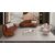 Stewehome Σετ σαλονιού Loft 3+3+1 με καμπύλο design και μεταλλικά πόδια -καφέ/ κρεμ 230x90x95 cm 569644 |  Καναπέδες στο espiti