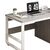 Γραφείο Salto pakoworld με συρταριέρα-MDF γκρι-λευκό 120x48x74εκ |  Γραφεία στο espiti