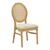 Καρέκλα Canco pakoworld φυσικό rubberwood-φυσικό rattan 50x53x98εκ |  Καρέκλες στο espiti