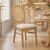 Καρέκλα Canco pakoworld φυσικό rubberwood-φυσικό rattan 50x53x98εκ |  Καρέκλες στο espiti