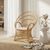 Πολυθρόνα Boloni Inart με μπεζ μαξιλάρι-φυσικό rattan 96x70x120εκ |  Πολυθρόνες κήπου στο espiti