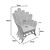 Πολυθρόνα Fragia Inart με μπεζ μαξιλάρι-φυσικό rattan 85x96x120εκ |  Πολυθρόνες κήπου στο espiti
