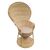 Πολυθρόνα Rea Inart με μπεζ μαξιλάρι-φυσικό rattan 92x75x140εκ |  Πολυθρόνες κήπου στο espiti
