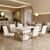 Τραπέζι Zoekrin Inart λευκό mdf 200x100x76εκ |  Τραπέζια στο espiti