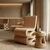 Πολυθρόνα Favorsy pakoworld rattan σε φυσική απόχρωση 52x65x90εκ |  Πολυθρόνες κήπου στο espiti