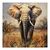 Πίνακας σε καμβά Elepho Inart 100x3x100εκ |  Πίνακες στο espiti