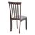 Καρέκλα Houston pakoworld rubberwood σε καρυδί απόχρωση 40x49x94εκ |  Καρέκλες στο espiti