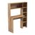Γραφείο με βιβλιοθήκη Janson pakoworld oak 113.2x40x141.8εκ |  Γραφεία στο espiti